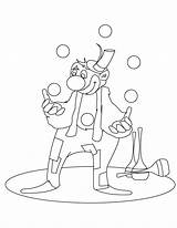 Clown Coloring Pages Color Printable Kids sketch template