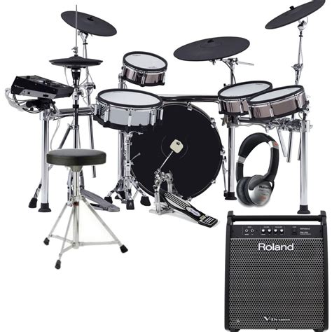 roland tdkvx  drums pro electronic drum kit pm package