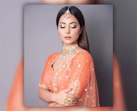 Hina Khan Old Komolika Stunning Lehenga Look Perfect For Diwali Party