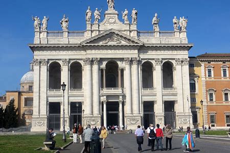 visit basilica  san giovanni  laterana rome independently