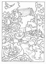 Ark Noah Noahs Printables Dinosaurs Dove sketch template