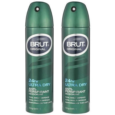 brut ultra dry anti perspirant deodorant   pack big