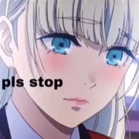 anime reaction memespictures pt  kakegurui funny anime pics