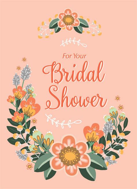 bridal shower cards personalized greeting cards