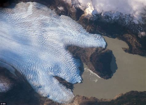 stunning pictures  glaciers  space reveal worrying signs earths