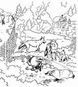 Coloring Pages Zoo Animal Printable Popular sketch template