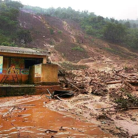 21 Dead Scores Trapped After Landslide Sweeps Through Village In