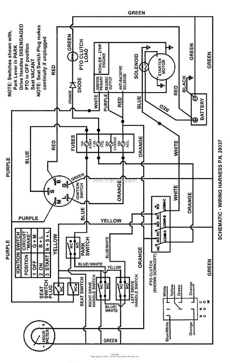 kohler command  hp wiring diagram scotts mower wiring diagram pictures