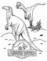Jurassic Coloring Pages Park Getdrawings sketch template