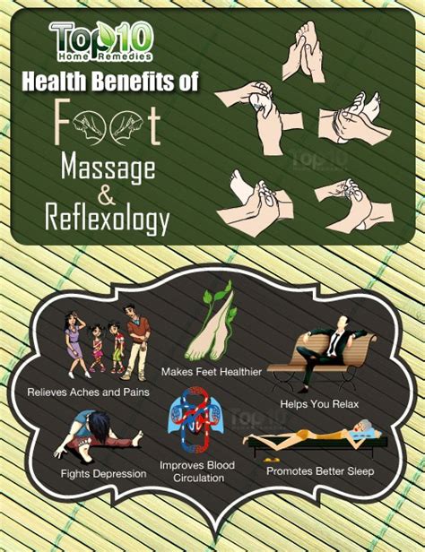 top 10 health benefits of foot massage and reflexology