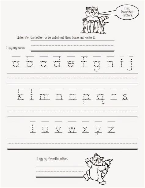 alphabet printing worksheets image worksheet  kids