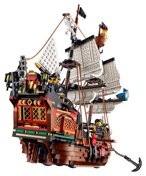 lego creator pirate ship    boat island set  pieces age  ebay