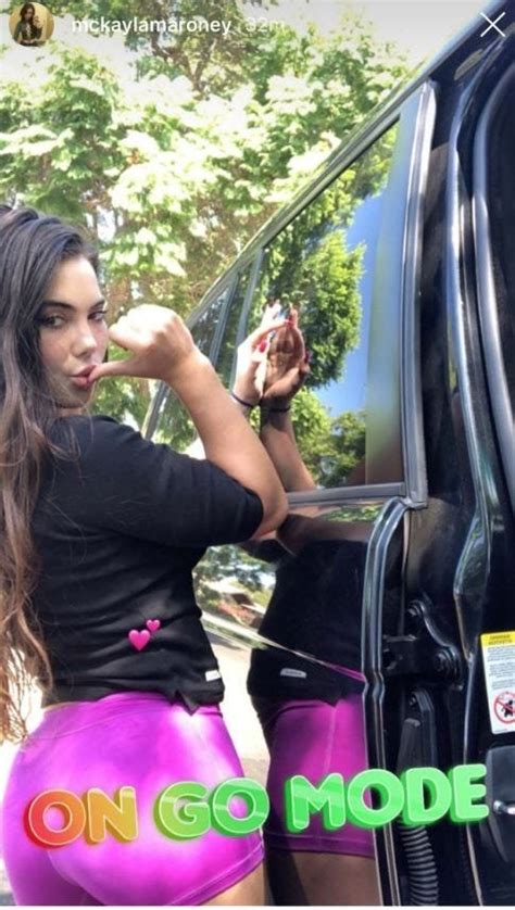Ex Gymnast Mckayla Maroney Shows Off Her Sexy Booty Shorts In Return To