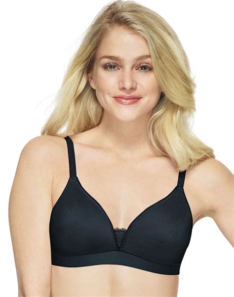 Hanes Hanes Womens Ultimate Comfortblend T Shirt Unlined Wirefree Bra
