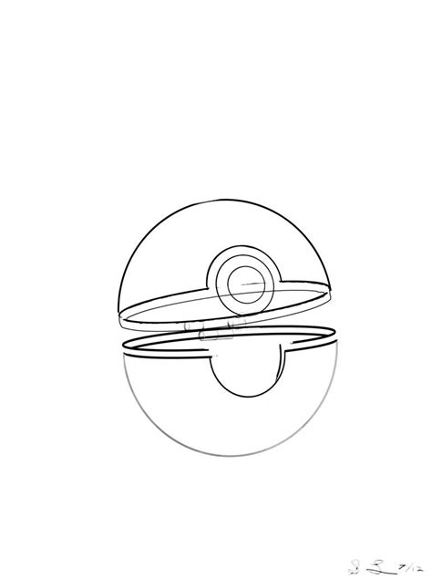 pokeball outline  orankinan  deviantart