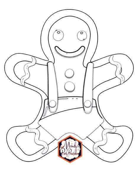 fortnite colouring pages gingerbread man mente publicitaria