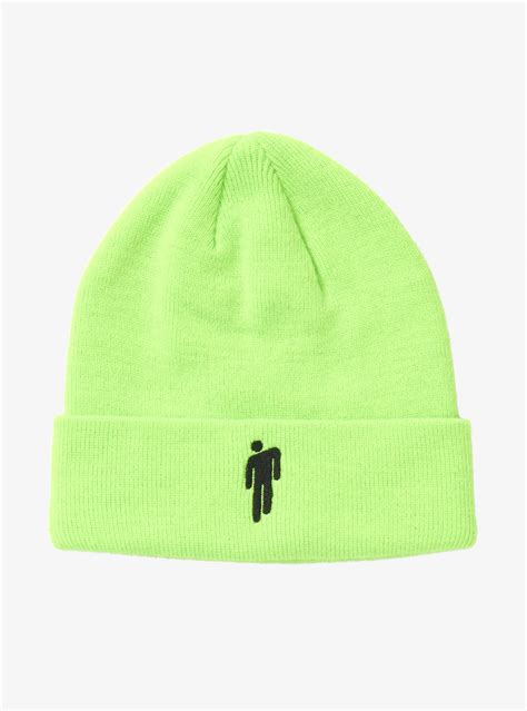 billie eilish blohsh neon beanie billie eilish merch cool beanies cute hats