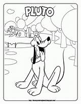 Coloring Pluto Pages Dog Popular Baby sketch template