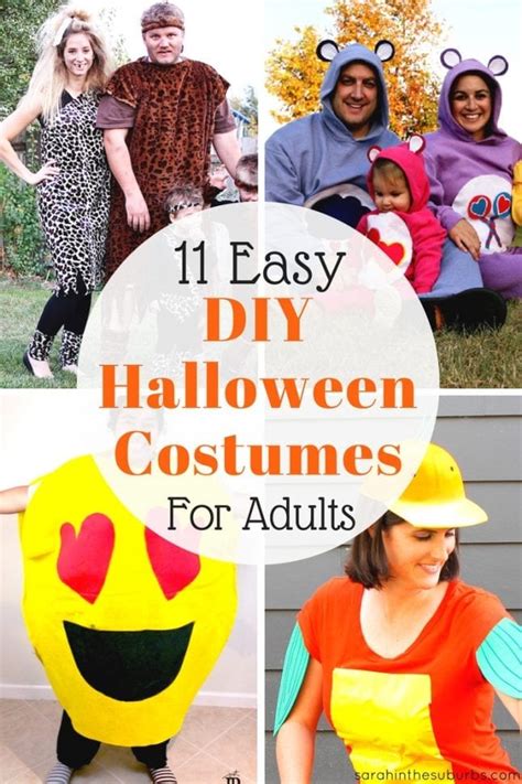 11 Easy Diy Halloween Costumes For Adults Sarah In The Suburbs