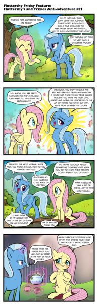 fluttershy and trixie s anti adventure 21 by pencils mlp comics