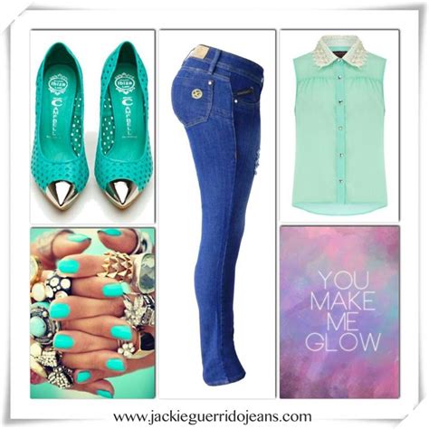 Jackie Guerrido Jeans Fashion Casual Jackie Guerrido