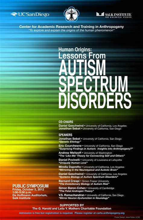 human origins lessons  autism spectrum disorders center
