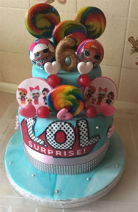 lol surprise 6th birthday cakes birthday cake cake