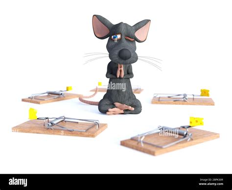 praying mouse cut  stock images pictures alamy