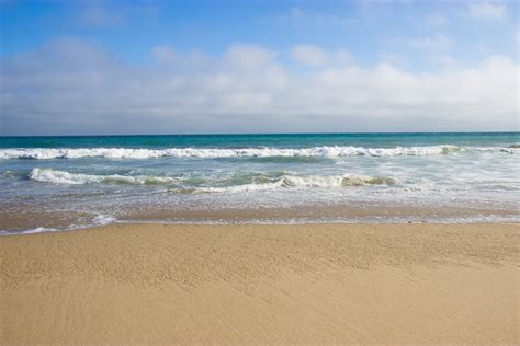 stock photo  ocean waves  beach sand