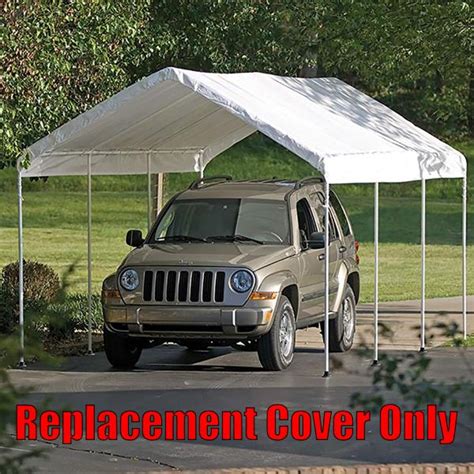 carport roof top canopy cover tarp replacement outdoor carport tarp  ebay