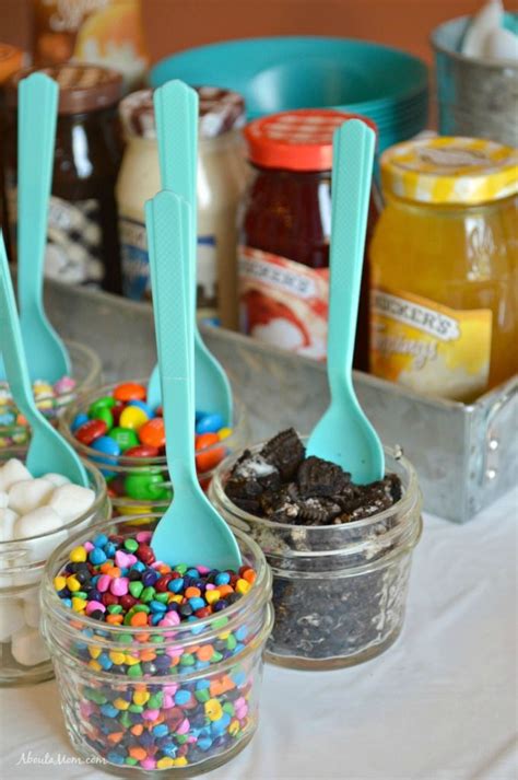 Build Your Own Sundae Bar With Smuckers More Ice Cream Buffet Ice