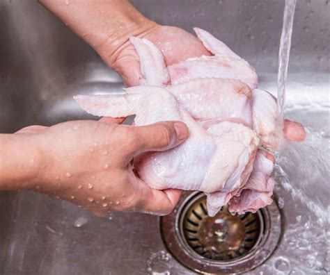wash chicken  cooking  readers digest
