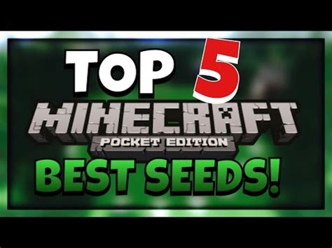 top  mcpe seeds  youtube