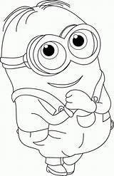 Coloring Pages Minions Minion Bob Clipart Library Cute sketch template