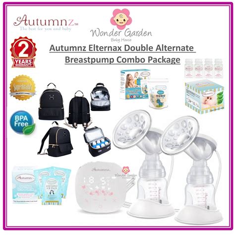 Autumnz Elternax Double Alternate Electric Rechargeable Breast Pump