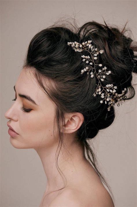 wedding hairstyles for long hair black hair in a messy