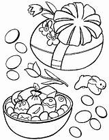 Easter Coloring Pages Egg Wrapped sketch template
