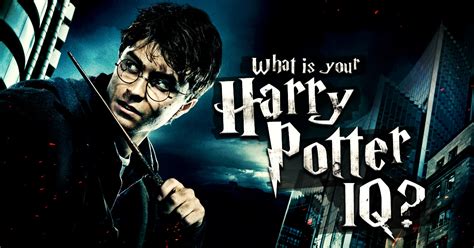 what is your “harry potter” iq intelliquiz
