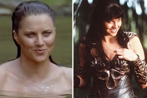 xena warrior princess nude scene unearthed as lucy lawless turns 49