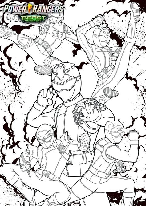 power rangers coloring pages   printable coloring pages
