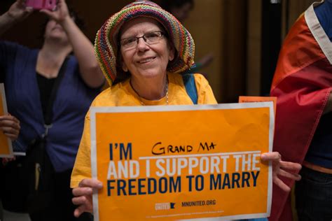 Same Sex Marriage Vote In The Minnesota Senate St Paul