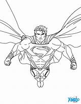 Superman sketch template