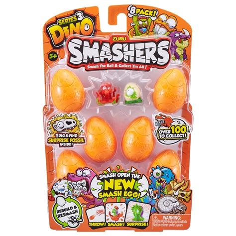 smashers dino  pack smyths toys uk