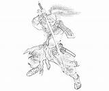 Mitsurugi Sword Soulcalibur Coloring Pages sketch template