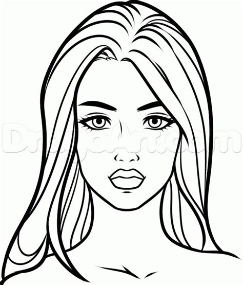 How To Draw A Beautiful Face Step By Step Drawing Guide