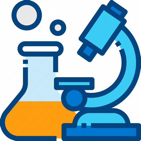 biology lab laboratory medical research test tube icon