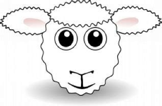 sheep face template google search year   sheep craft