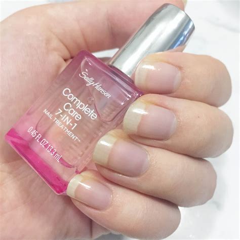 glossy situations sally hansen complete care    nail treatment review