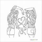 Bff Coloring Pages Girls sketch template