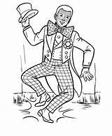Coloring Pages Jolson Armstrong Louis Al Americans Famous Printables Usa People sketch template